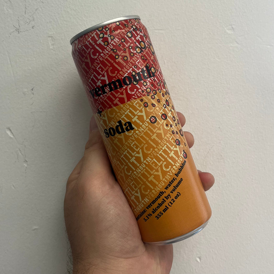 Little City Vermouth, Vermouth & Soda · 355mL Can