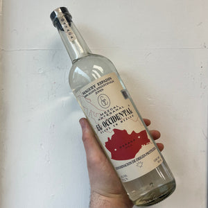El Occidental Mezcal, Oaxaca Maguey Espadin 100% Agave Angustifolia Joven · 750ml