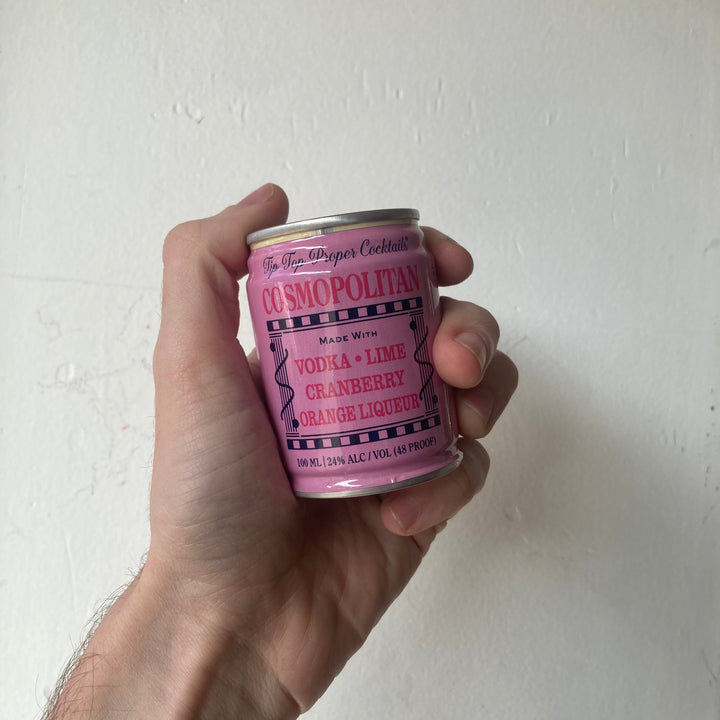 Tip Top Proper Cocktails Cosmopolitan Single Can