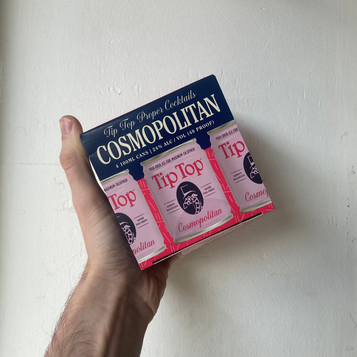 Tip Top Proper Cocktails Cosmopolitan 4-Pack