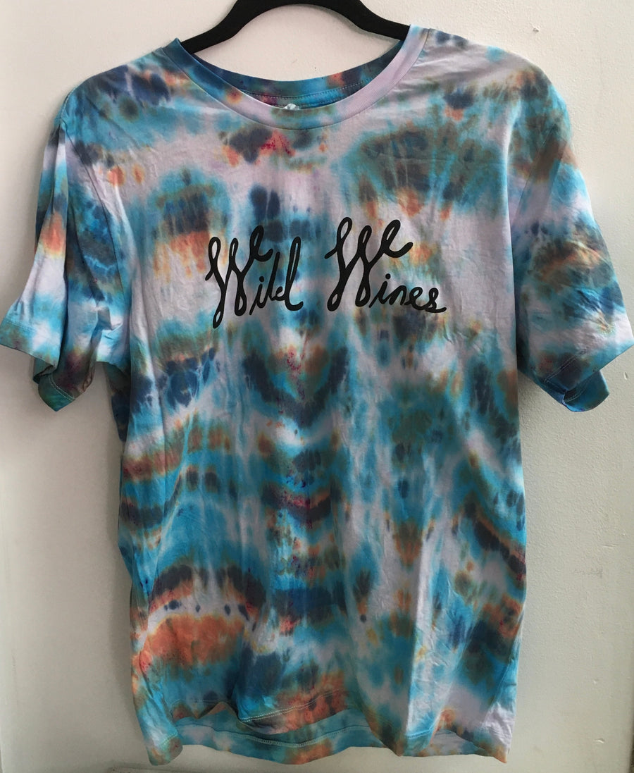 Wild Wines T-Shirt - size M - Tie-Dye #9