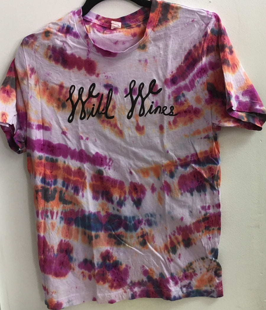 Wild Wines T-shirt - size S - Tie-Dye #7
