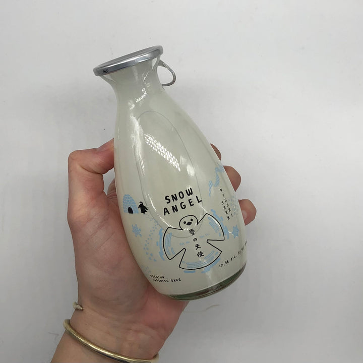 Oka Brewery, 'Snow Angel' Nigori Sake Cup · 180mL